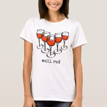 Vidrio personalizado Bueno Humor De Vino Rojo