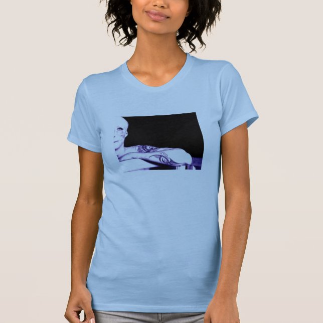 Camiseta vidrio semivacío (Anverso)