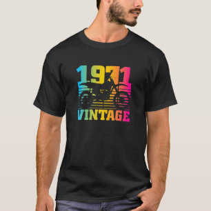 Camiseta Vieja Bicicleta Retro Motocross Dirt Bike 50º Naci