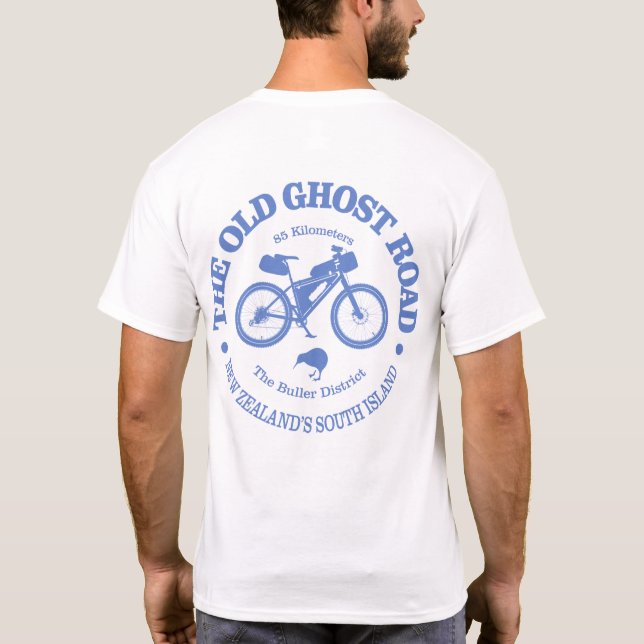 Camiseta Vieja carretera fantasma (MTB) (Reverso)