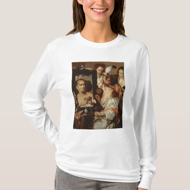 Camiseta Vieja coqueta (Anverso)