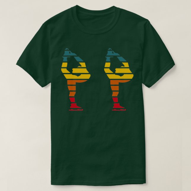 Camiseta Vieja cosecha de patinaje (Diseño del anverso)
