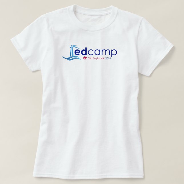 Camiseta vieja de EdCamp Saybrook (Diseño del anverso)