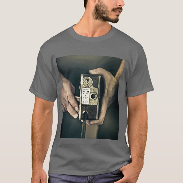 Camiseta vieja de la cámara (Anverso)