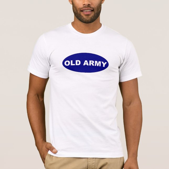 Camiseta vieja del ejército (Anverso)