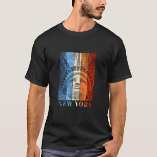 Camiseta Vieja Estatua De La Libertad De Nueva York