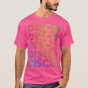 Camiseta Vieja Fiesta de baile disco de los años 80