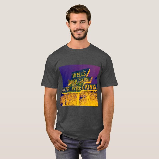 Camiseta Vieja fotografía de la muestra (Anverso completo)