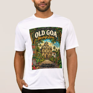 Camiseta Vieja Goa — Iglesias y Patrimonio de la UNESCO T-S