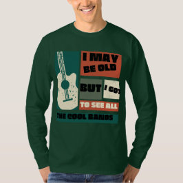 Camiseta vieja guitarra