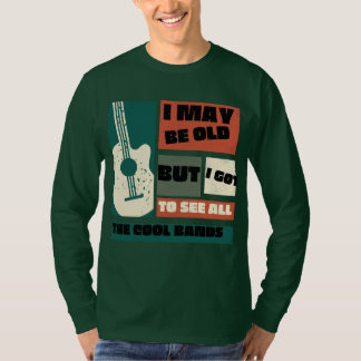 Camiseta vieja guitarra