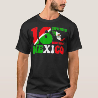 Camiseta Vieja Independencia del Orgullo Mexicano Septiembr