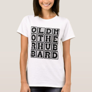 Camiseta Vieja Madre Hubbard, Señora Rima Infantil