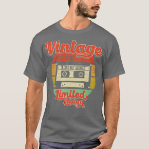 Camiseta Vieja Retro 1963 Cinta De Cassette Oldies Pero Goo