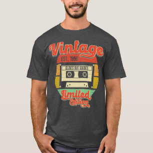 Camiseta Vieja Retro 1996 Cinta De Cassette Oldies Pero Goo