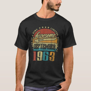 Camiseta Vieja Septiembre De 1963 Una Especie De Increíble 