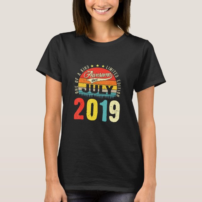 Camiseta Vieja Vieja Julio 2019 Edición Limitada Segunda (Anverso)