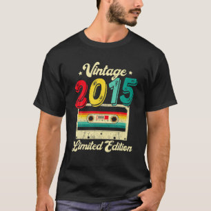 Camiseta Vieja Vieja Vieja Cinta Cassette 2015 Séptimo Naci