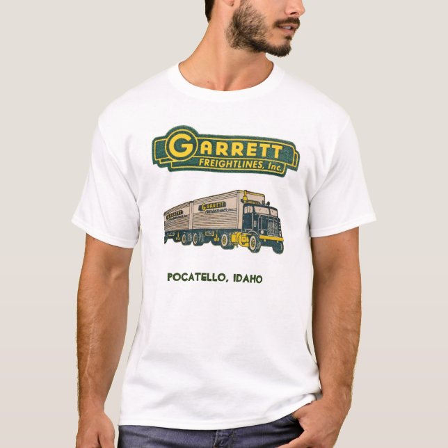 Camiseta Viejas líneas de fuego de Garrett (Anverso)