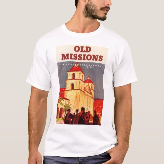 Camiseta Viejas misiones Santa Barabara (Anverso)