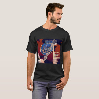 Camiseta viejas muestras de la obra clásica de la muestra