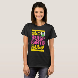 Camiseta Viejas surferas mandan (mujer)