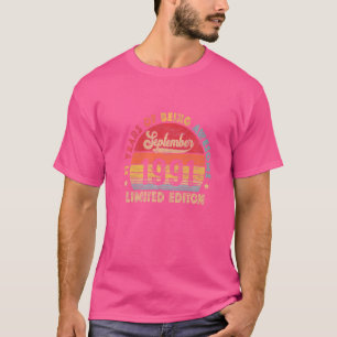 Camiseta Viejo 1991 31º cumpleaños increíble desde septiemb