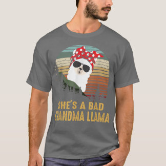 Camiseta Viejo atardecer, es una mala abuela que se llama g