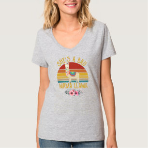 Camiseta Viejo atardecer, es una mala mamá llamada graciosa