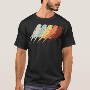 Camiseta Viejo Budgie Budgerigar Parakeet Mascota Parrot