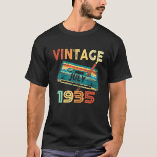Camiseta Viejo Cassette de música de julio de 193586º regal