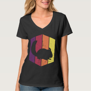 Camiseta Viejo Chinchilla Animal Lover Retro Chinchilla