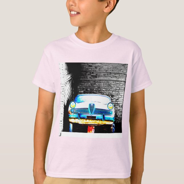 Camiseta Viejo coche (Anverso)