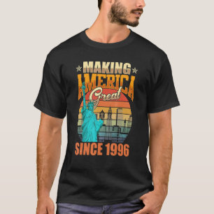 Camiseta Viejo cumpleaños número 26 que hace grande a Estad