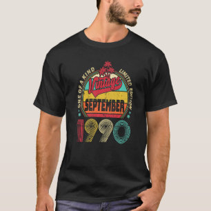 Camiseta Viejo cumpleaños número 32 desde septiembre de 199