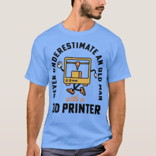 Camiseta Viejo de impresión 3D con archivo 3D de impresora