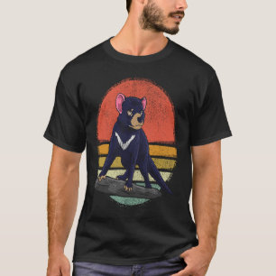 Camiseta Viejo desarrollador de Tasmania de animales del de