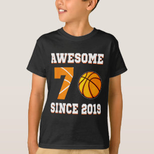 Camiseta Viejo Desde 7 Años de Baloncesto 2019