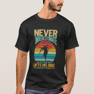 Camiseta Viejo en bicicleta y ciclismo BMX, Bicicleta grava