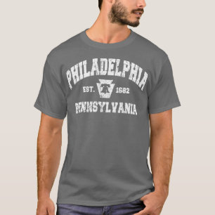 Camiseta Viejo Filadelfia PA Liberty Bell Keystone Stat