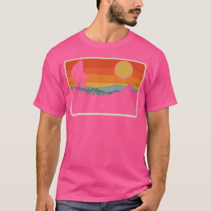 Camiseta Viejo Gran Caminata Minimalista de Puente de Sol R