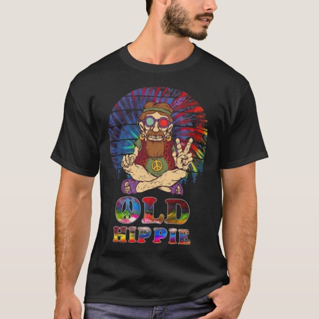 Camiseta Viejo hippie PACÍFICO SENTIMIENTO FÁCIL (Anverso)