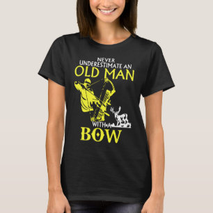 Camiseta Viejo hombre con arcos compactos de Bow Deer Elk B