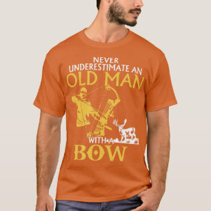 Camiseta Viejo hombre con arcos compactos de Bow Deer Elk B