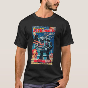 Camiseta Viejo Ja del Robot al super astronauta gráfico vin