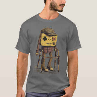 Camiseta Viejo Jugador Divertido de Juegos Retro 80s 90s Vi