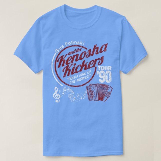 Camiseta Viejo Kenosha Kickers Tour 90 TShirt (Diseño del anverso)