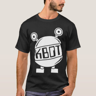 Camiseta Viejo logotipo grande de KBOT en negro