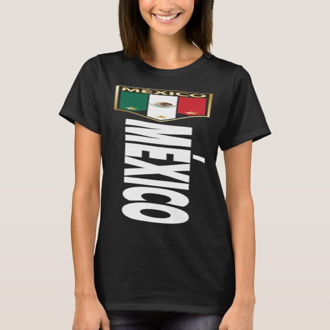 Camiseta Viejo México Orgulloso Fútbol Mexicano (Anverso)