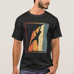 Camiseta Viejo montañero escalando escalar Bouldering